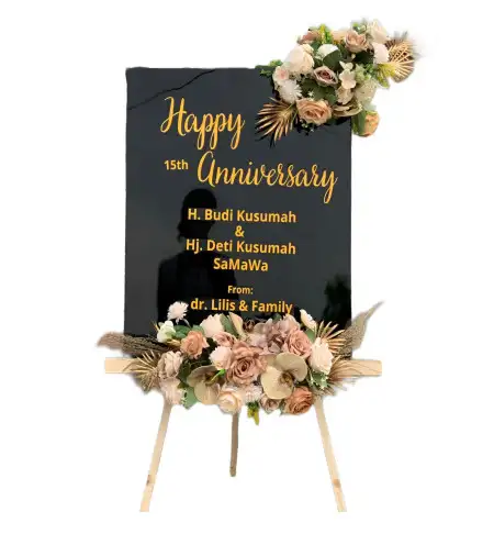 Papan Bunga Akrilik Silir